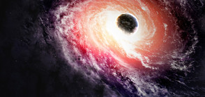 Откриха скитаща черна дупка