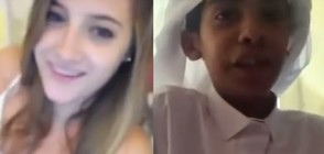 Тийнейджър от Саудитска Арабия - в затвора след флирт с американка (ВИДЕО)