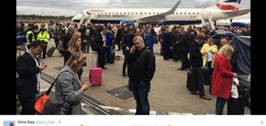 Летище Лондон Сити е евакуирано заради "инцидент с химикал" (ВИДЕО+СНИМКИ)