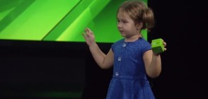 4-годишно момиченце говори 7 езика (ВИДЕО)