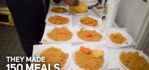 "Ледената кофа 2": Да нахраним бездомните (ВИДЕО)