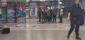 Четирима намушкани с нож на жп гарата във Франкфурт (ВИДЕО+СНИМКИ)