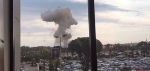 Серия от експлозии в района на летището на остров Малта (ВИДЕО)