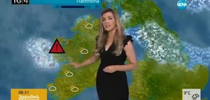 Ирландска телевизия беше ударена... от гръм в студиото (ВИДЕО)