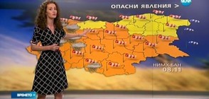 Прогноза за времето (08.11.2016 - обедна)