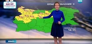 Прогноза за времето (12.11.2016 - сутрешна)