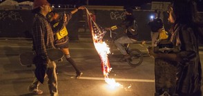 Хиляди арестувани и стрелба по време на протестите срещу Тръмп (ВИДЕО+СНИМКИ)