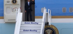 Обама в Атина - първа спирка от последната му европейска обиколка (ВИДЕО+СНИМКИ)