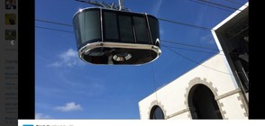 Във Франция потегли първият градски лифт (ВИДЕО+СНИМКИ)