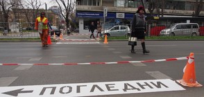 Надписи „Погледни” подсещат пешеходците във Варна да се огледат (ВИДЕО+СНИМКИ)