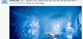 В Швеция откриха целогодишен хотел от лед (СНИМКИ)