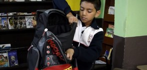 11-годишно мексиканче изобрети раница, предпазваща от куршуми (ВИДЕО)