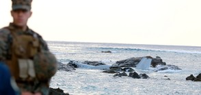 Инцидент с американски военен самолет в Япония (СНИМКИ)