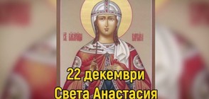 Почитаме Св. Анастасия - днес жените не трябва да работят