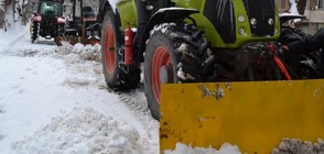 160 снегорина в готовност да чистят в столицата