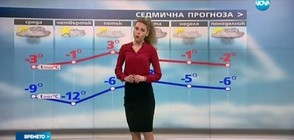 Прогноза за времето (10.01.2017 - централна)