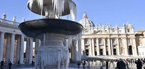Ватикана пусна бездомни да спят в римска църква