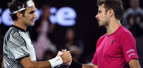 ТРУДНА ПОБЕДА: Федерер - първият финалист на "Australian Open" (СНИМКИ)