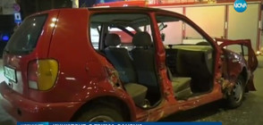 Пиян шофьор причини тежка катастрофа в Пловдив (ВИДЕО)