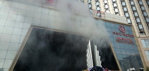 10 души загинаха при пожар в китайски хотел (ВИДЕО+СНИМКИ)