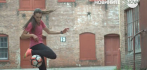 Инди - царицата на футбола в свободен стил (ВИДЕО)