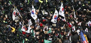 Размирици избухнаха в Южна Корея (ВИДЕО+СНИМКИ)