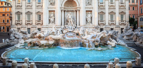 Туристи са хвърлили 1,4 милиона евро във фонтана "Ди Треви" в Рим (СНИМКИ)