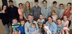Британско семейство очаква 20-ото си дете (СНИМКИ)