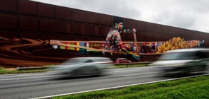 Бразилец създава най-голямата графити рисунка в света (СНИМКИ)