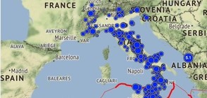 Над 4 хиляди земетресения за месец в Италия