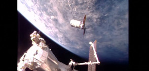 Корабът „Сигнус” се скачи с Международната космическа станция (ВИДЕО)