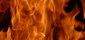 Пожар в столичен квартал, жена е с опасност за живота