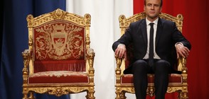 Първа чуждестранна визита на Еманюел Макрон