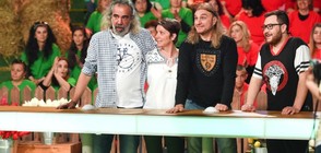 Ненчо Балабанов, Коцето Калки и Таня Богомилова в паметна надпревара в "Аз обичам България"