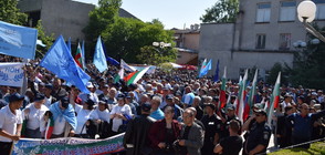 ДОСТ и ДПС в челен сблъсък в Джебел, полиция и жандармерия блокираха града