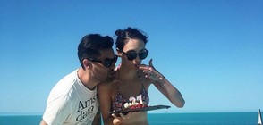 Луиза Григорова отпразнува морски рожден ден със съпруга си (СНИМКИ)