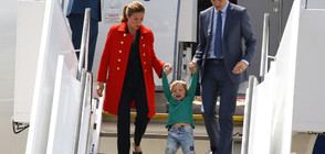 3-годишният син на канадския премиер -медийна звезда в Хамбург (СНИМКИ)