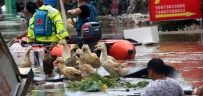 Проливните дъждове в Китай причиниха смъртта на 26 души