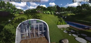 Къщички като от филм: Кои са зелените магически домове? (ВИДЕО)