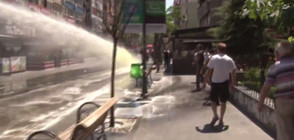 Водомети, сълзотворен газ и арести при протест в Анкара (ВИДЕО)