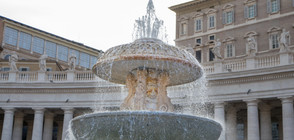 Сушата в Италия спря фонтаните във Ватикана (ВИДЕО)