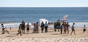 Малък самолет кацна върху хора на португалски плаж, има загинали (ВИДЕО)