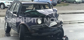 Кола се удари в автобус в София, момче е в тежко състояние (ВИДЕО+СНИМКИ)