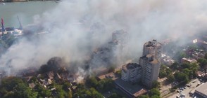 Стотици са евакуирани заради пожар в руски град (ВИДЕО)