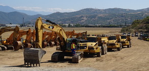 Започна строителството на новия участък от АМ "Струма" (ВИДЕО+СНИМКИ)