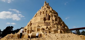 Построиха най-високия пясъчен замък в света (ВИДЕО+СНИМКИ)