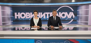Юлиан Вергов и Йоана Букoвска-Давидова в Новините на NOVA минути преди старта на новия сезон