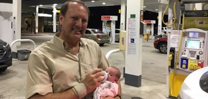 Бебе получи прякора "Буря", след като оцеля след 2 урагана (ВИДЕО)