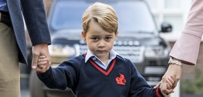 Каква роля получи принц Джордж в училищната пиеса?