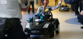 Болница позволява на децата сами да се "закарат" до операционната (ВИДЕО)